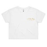 Caitlin Mary Co Women's Crop Tee